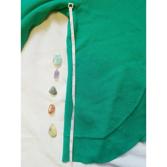 Lane Bryant 18/20 Kelly Green 3/4 Sleeve Cardigan - Picture 7 of 7